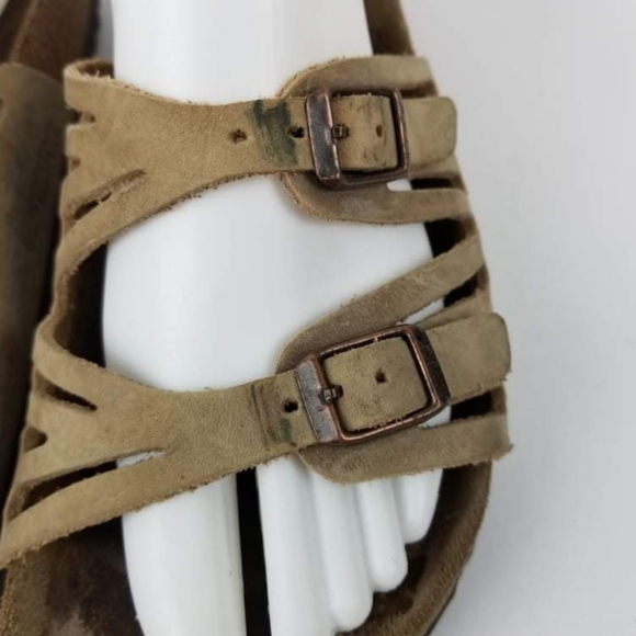 BIRKENSTOCK Women's Granada Tan Leather Sandals - Picture 7 of 10